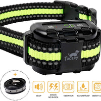 Toozey Bark Collar for Large Medium Small Dog - 2020 Upgraded Q9 Anti-False Dog Bark Collar Rechargeable Waterproof - 3 Modes: Beep/Vibration/No Harm Shock - BESTMASCOTA.COM
