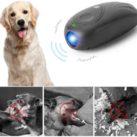Variable Frequency Anti Bark Device for Dog,Ultrasonic Dog Bark Deterrent,2 in 1 Dog Bark Control Device，16.4 Ft Range LED Indicator,100% Safe Handhold Dog Training Tool Barking Behavior Trainer - BESTMASCOTA.COM