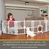 MY PET - Kit de montaje para patio, color gris - BESTMASCOTA.COM