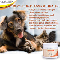 Dr. Mercola Curcumin para mascotas – con Curcumin MICROACTIVE de Cúrcuma – Sistema Inmune Booster para perros & gatos – PREMIUM mascota Suplementos - BESTMASCOTA.COM