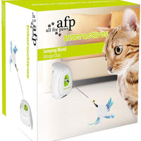 All for Paws Juguete interactivo con varita de plumas de gato, juguete con sensor de movimiento para gatos, modelos siempre activados y activados por movimiento - BESTMASCOTA.COM
