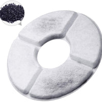 isyoung Fuente para mascota, dispensador de agua automático, filtros de carbón activado premium, paquete de 4, filtros de fuente de flores - BESTMASCOTA.COM