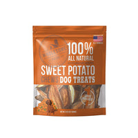 Wholesome Pride Sweet Potato Chews - Alimentos para perros saludables naturales - Veganos, sin gluten y sin granos - BESTMASCOTA.COM