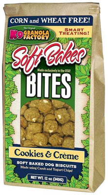 K9 Granola Factory Soft Bakes Bites, Cookies & Creme Soft Baked Dog Biscuits, Corn and Wheat Free - BESTMASCOTA.COM
