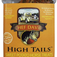 Delantero Porche Mascotas Chef David High Tails - Dulce Patata Caballo Treats 24 oz - BESTMASCOTA.COM