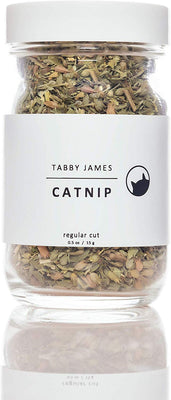 Tabby James Premium Orgánica catnip Regular Cut Set, 0,5 oz - BESTMASCOTA.COM