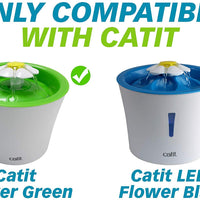 Filtros para fuentes Catit Design Senses y fuentes Catit Flower, paquete de 6 unidades - BESTMASCOTA.COM