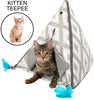 Kitty City Large Cat Tunnel Bed, Cat Bed, Pop Up Bed, Cat Toys, Christmas Tree - BESTMASCOTA.COM