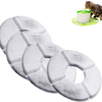 isyoung Fuente para mascota, dispensador de agua automático, filtros de carbón activado premium, paquete de 4, filtros de fuente de flores - BESTMASCOTA.COM