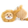 Pawaboo Juguetes de peluche para perro, [2 unidades] Juguetes de peluche para mascotas con suave de pelo sintético, juguete para cachorros, masticable, muñeca de peluche no tóxico - BESTMASCOTA.COM