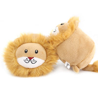 Pawaboo Juguetes de peluche para perro, [2 unidades] Juguetes de peluche para mascotas con suave de pelo sintético, juguete para cachorros, masticable, muñeca de peluche no tóxico - BESTMASCOTA.COM