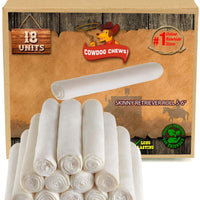 Rodillo de recuperación de 5 – 6 pulgadas – Masticar perro para perros pequeños, 100% natural – Ganado alimentado con hierba de América del Sur – aprobado por USDA/FDA - BESTMASCOTA.COM
