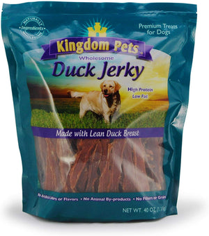 Kingdom Pets Premium Duck Jerky Dog Treats - BESTMASCOTA.COM