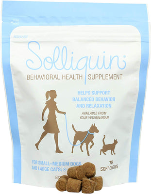 Solliquin Soft Chews 75 Ct para SM a Med Perros/Gatos Grandes - BESTMASCOTA.COM