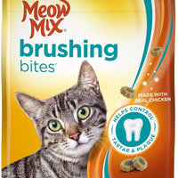 Meow Mix - Brocha para dientes de gato, con pollo real - BESTMASCOTA.COM