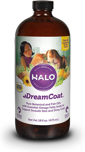 Halo Vita Glo Dream Coat Natural Meal Enhancement for Dogs & Cats - BESTMASCOTA.COM