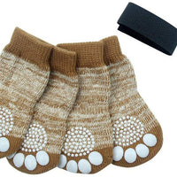 PUPTECK Anti-Slip Dog Socks Pet Paw Protection for Indoor Wear - BESTMASCOTA.COM