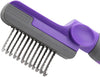 Blade Dematting Comb de seguridad hertzko – Ronda Hojas largas con bordes redondeados – Ideal para cortar y quitar Dead, Matted o Knotted pelo - BESTMASCOTA.COM