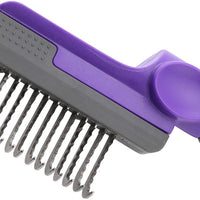 Blade Dematting Comb de seguridad hertzko – Ronda Hojas largas con bordes redondeados – Ideal para cortar y quitar Dead, Matted o Knotted pelo - BESTMASCOTA.COM