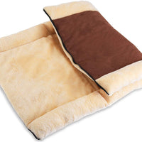 Cama de gato 2 en 1 OxGord, con túnel de lana, colchón interior y pirámide - BESTMASCOTA.COM