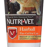 Nutri-Vet Feline Natural Oil Hairball Paw-Gel Chicken Flavor 3oz - BESTMASCOTA.COM
