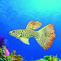 gootrades - Juego de 3 piezas de peces artificiales efecto brillante para acuario decoración flotante - BESTMASCOTA.COM