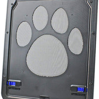 myfatboss mascota protector de puerta, mascota, perro, gato visualización Protector de puerta para puerta corredera, bloqueo automático/Con Cerradura - BESTMASCOTA.COM