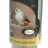 Aspectos 425 Limpieza rápida tubo alimentador de semillas, abeto, grandes - BESTMASCOTA.COM