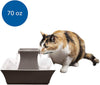 PetSafe Cat and Dog Water Fountain - Automatic Water Dispenser - Drinkwell Pagoda Ceramic Fountain for Pets - Filter Included - 70 oz - BESTMASCOTA.COM