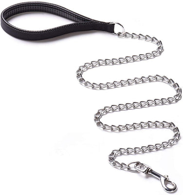 CtopoGo - Correa de metal para perro con asa acolchada para perros grandes y medianos - BESTMASCOTA.COM