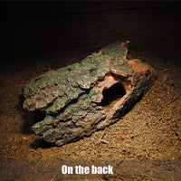 Reptile Hideouts Critter Cavern Critter Cavern Bends - Figura de resina para esconder Plecos Cíclidos arañas lagartos serpientes - BESTMASCOTA.COM