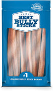 Best Bully Sticks Premium 12-Inch Jumbo Bully Sticks - All-Natural, Free-Range, Grass-Fed, 100% Beef Single-Ingredient Dog Chews - BESTMASCOTA.COM