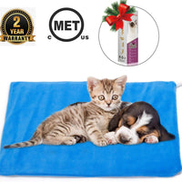 MARUNDA Pet Heating Pad,Cat Dog Electric Pet Heating Pad Indoor Waterproof,Auto Constant Temperature, Chew Resistant Steel Cord - BESTMASCOTA.COM