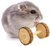 Wobe - Juego de 8 juguetes de chinchilla para ratas, conejos, conejos, gerbil y molar, de madera natural, pino de pino, para hacer ejercicios, pelotas de mascotas pequeñas - BESTMASCOTA.COM