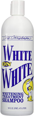 Champú para mascotas White On White de Chris Christensen de 16 onzas - BESTMASCOTA.COM