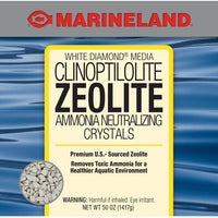 Marineland White Diamond 50 onzas, elimina amoníaco tóxico, filtro de acuario medios - BESTMASCOTA.COM