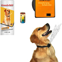 Downtown – Kit para mascotas con cuello de citronela en spray, antiladrillos para perros – Collar seguro y eficaz y con control de ladridos para perros - BESTMASCOTA.COM