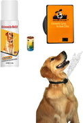 Downtown – Kit para mascotas con cuello de citronela en spray, antiladrillos para perros – Collar seguro y eficaz y con control de ladridos para perros - BESTMASCOTA.COM