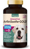 naturvet clínicamente probado arthrisoothe-gold Cuidado de Articulaciones Nivel 3 Advanced para perros y gatos, Chewable Pastillas, fabricado en EE. UU. - BESTMASCOTA.COM