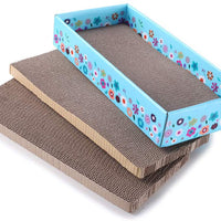 WellQ 3 paquetes de cartón corrugado para gatos - BESTMASCOTA.COM
