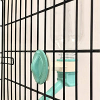 Choco Nose H528 - Botella de agua para conejos sin goteo para chinchilla, tamaño pequeño, dispensador patentado a prueba de fugas, boquilla de alambre para mascotas sin BPA, 11.2Oz/11.2 fl oz, diámetro de la boquilla: 0.512 in - BESTMASCOTA.COM