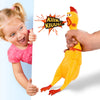 Divertido goma de 15" gritando pollo juguete para niños y mascotas – muy duradero y divertido pollo Perro Chew Squeaky Toy – Silly apretar y emite sonido novedad Idea de regalo – colores vibrantes y Wacky diseño - BESTMASCOTA.COM