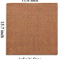 Alfombrilla rascadora para gatos de sisal, para rascar y rascar - BESTMASCOTA.COM