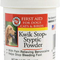 Miracle Care Kwik Stop Astringente en polvo 0.5 onzas - BESTMASCOTA.COM