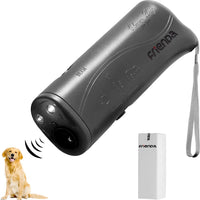 Frienda - Repelente ultrasónico LED para perros y dispositivo de entrenamiento, 3 en 1, antiladridos - BESTMASCOTA.COM
