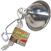 Zoo Med Economía abrazadera de lámpara con 8.5-inch Dome, cromado - BESTMASCOTA.COM