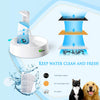 amzdeal Cat Water Fountain, 81 oz/2.4L Automatic Pet Fountain, Drinkwell for Cats, Ultra Quiet Cat Water Dispenser with LED Light and Filter, Big Water Drinking Bowl for Cats and Small Dogs - BESTMASCOTA.COM