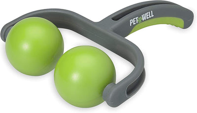 petwell Reliever de mano rodillo de masaje de espalda y cuello para Todos Tamaño mascotas (Perros, Gatos) - BESTMASCOTA.COM