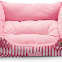 Hollypet - Cama para mascotas con calentamiento automático, para perros y gatos pequeños, tamaño mediano, de felpa, rectángulo, saco de dormir para cachorro - BESTMASCOTA.COM