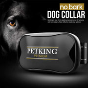 petking – eficaz anti corteza Collar de perro | Seguro & hummane no ladridos de dispositivo de control para detener tamaño pequeño, mediano y grande razas | Sin golpes spray o ayuda | Mejor 2018 anti-ladrido sonido y tecnología de vibración - BESTMASCOTA.COM